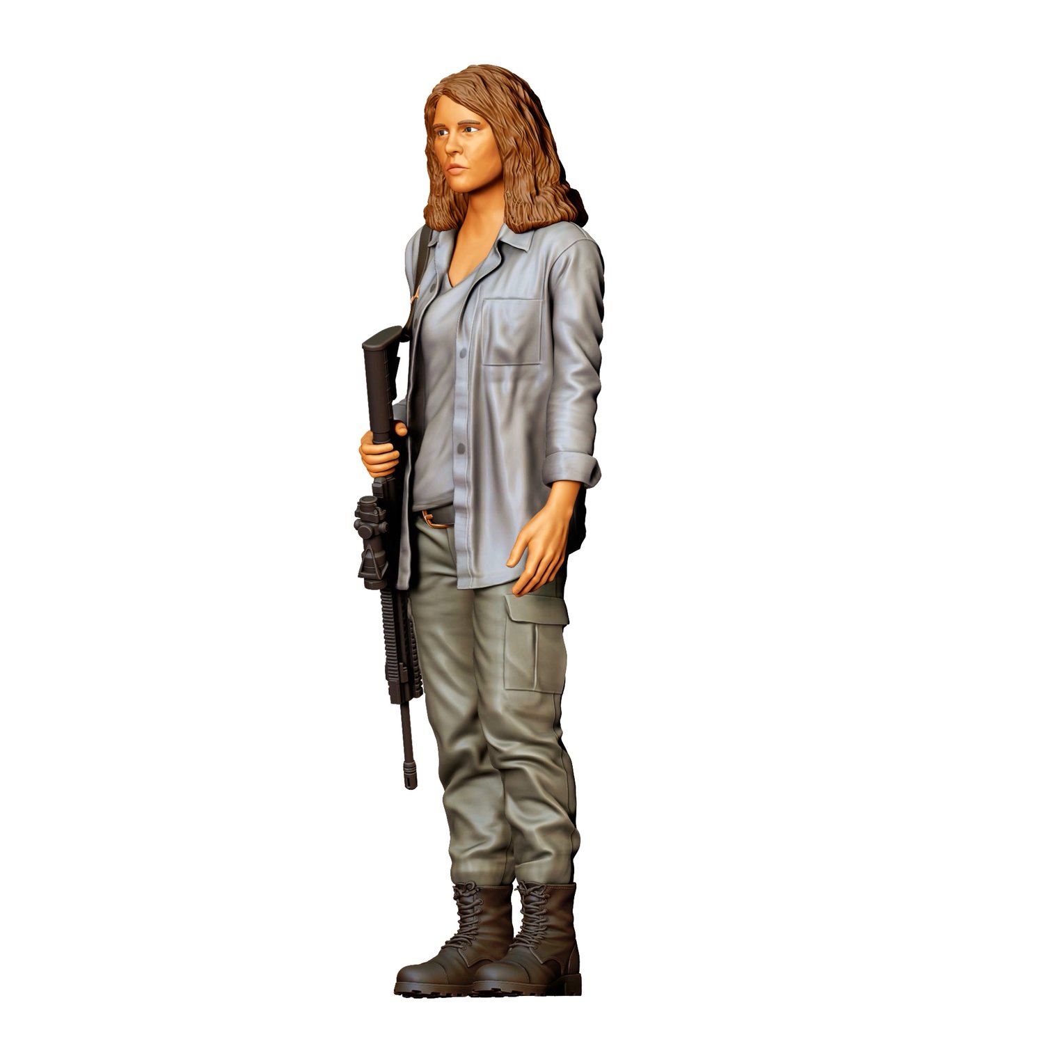 3DP Miniatures, N6 Maggie Greene Walking Dead