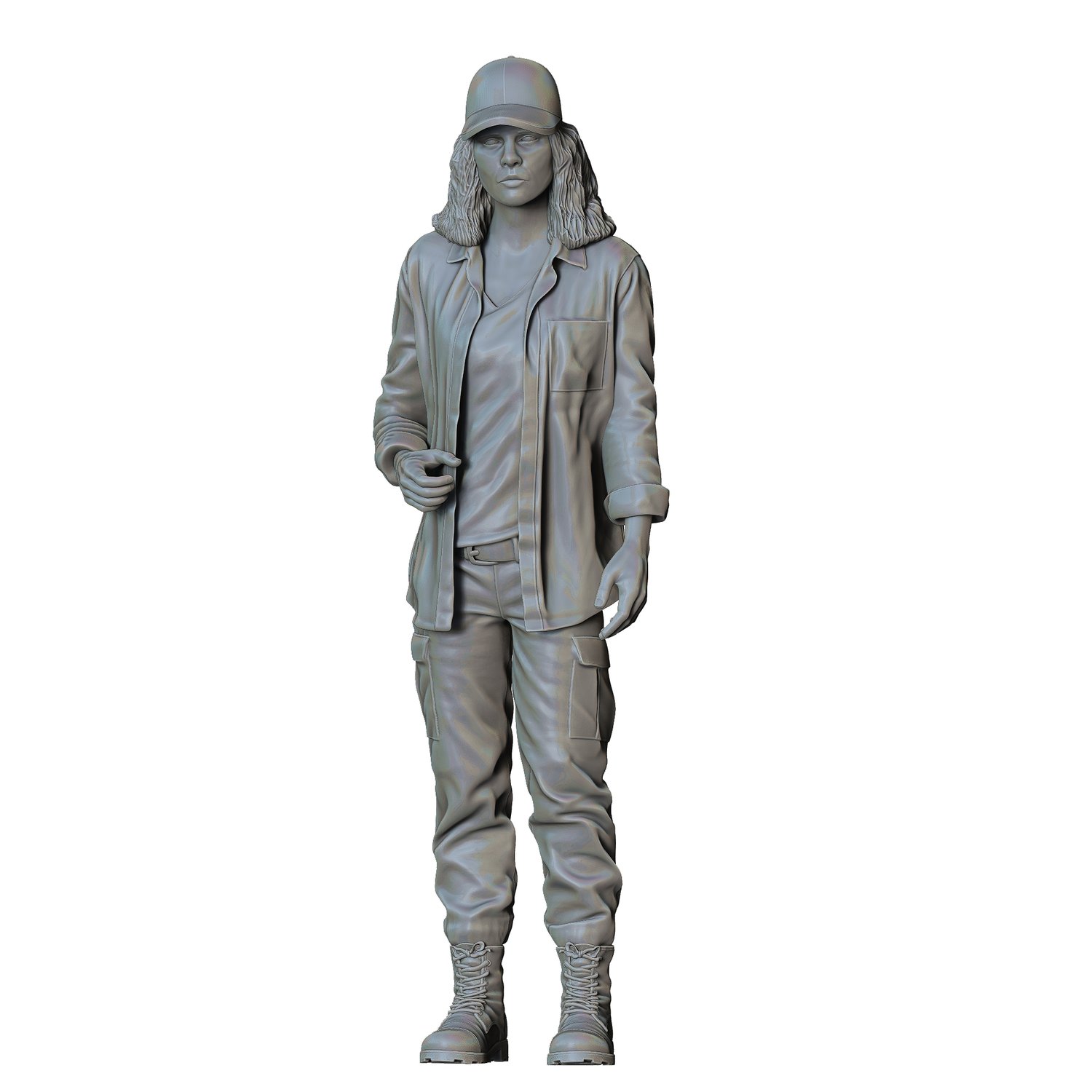 3DP Miniatures, N6 Maggie Greene Walking Dead