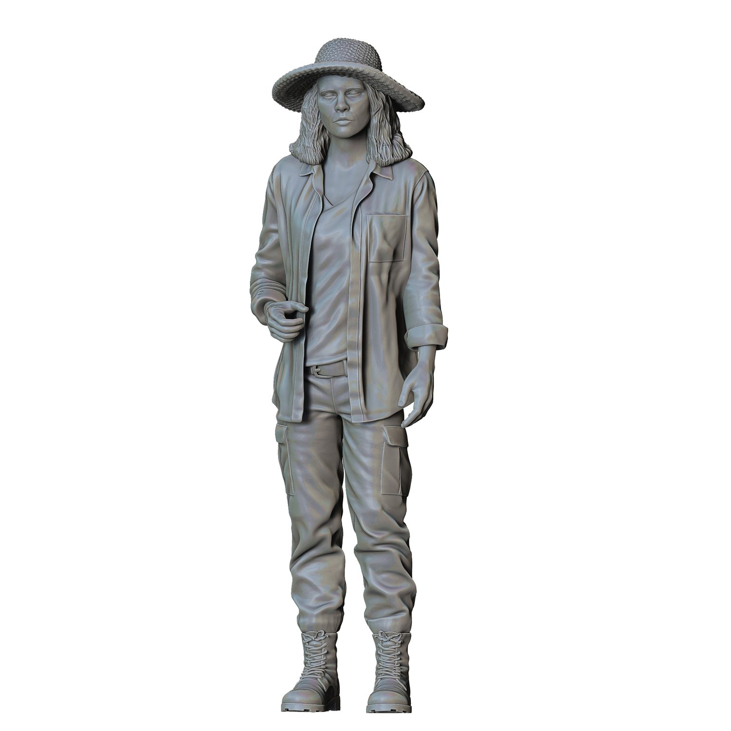 3DP Miniatures, N6 Maggie Greene Walking Dead