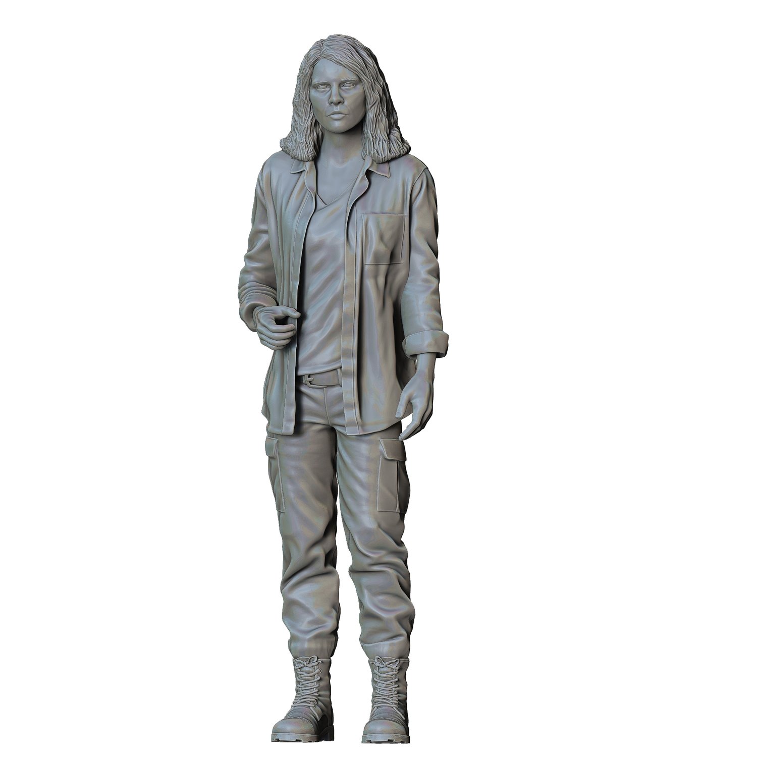 3DP Miniatures, N6 Maggie Greene Walking Dead