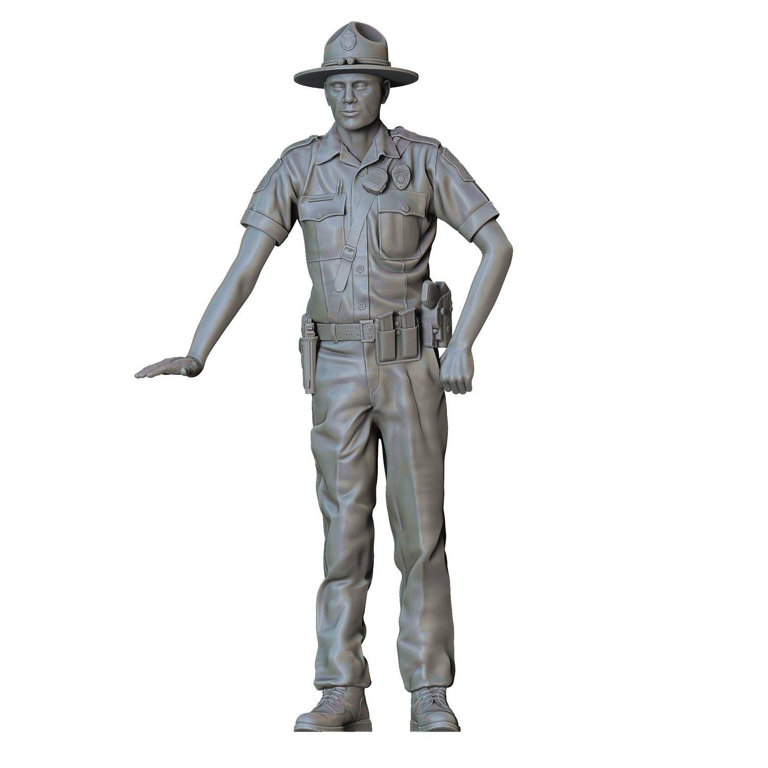 3DP Miniatures, N6 Police Officer