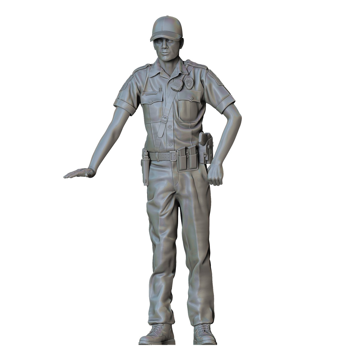 3DP Miniatures, N6 Police Officer