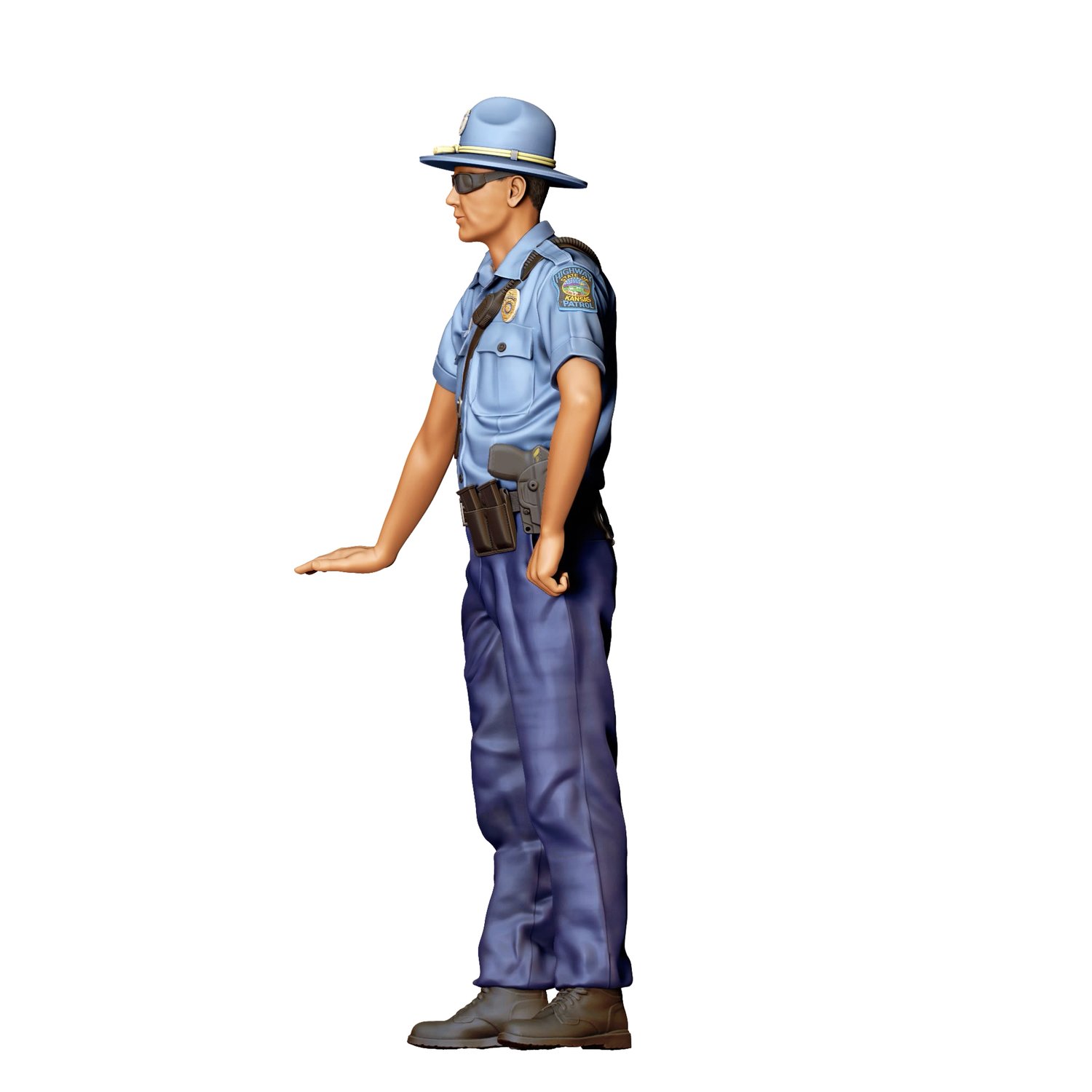 3DP Miniatures, N6 Police Officer
