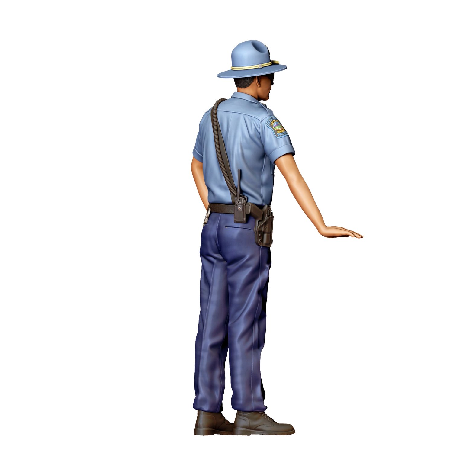 3DP Miniatures, N6 Police Officer