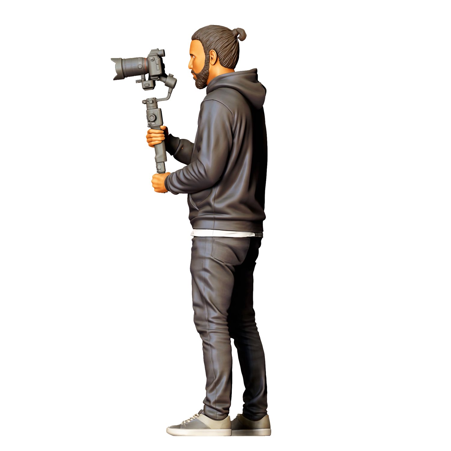 3DP Miniatures, N1 CameraMan with handheld Steadicam