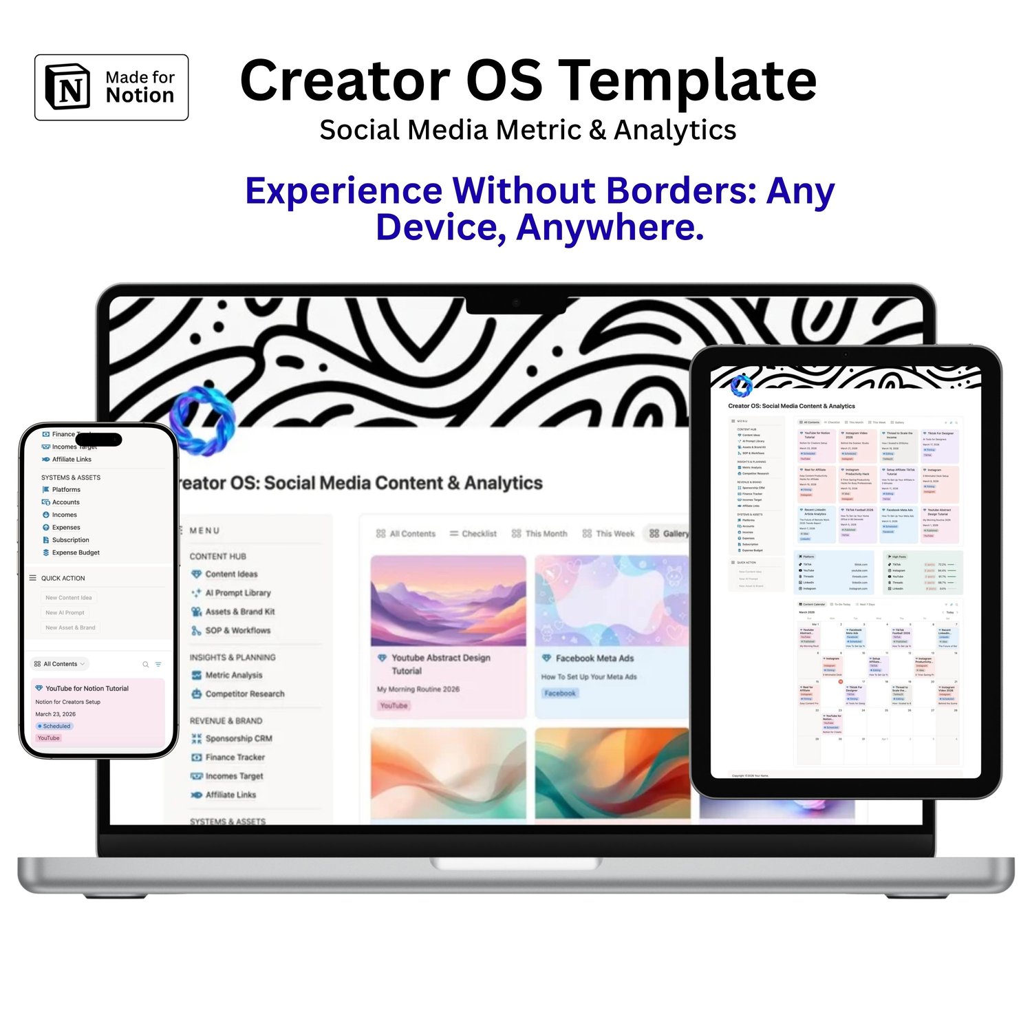 Notion Template Creator OS
