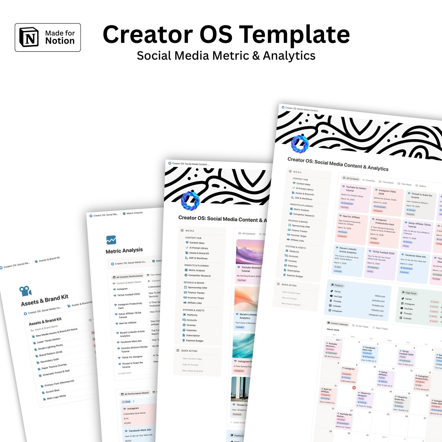 Notion Template Creator OS
