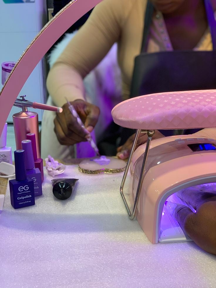 Nail studio focusing on client retention through personalized service and loyalty programs.