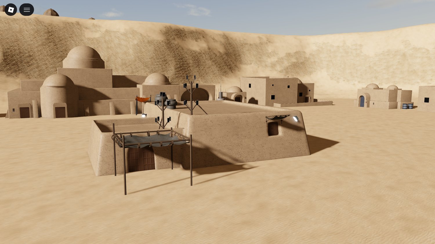 Tatooine desert Roblox Star Wars inspired map