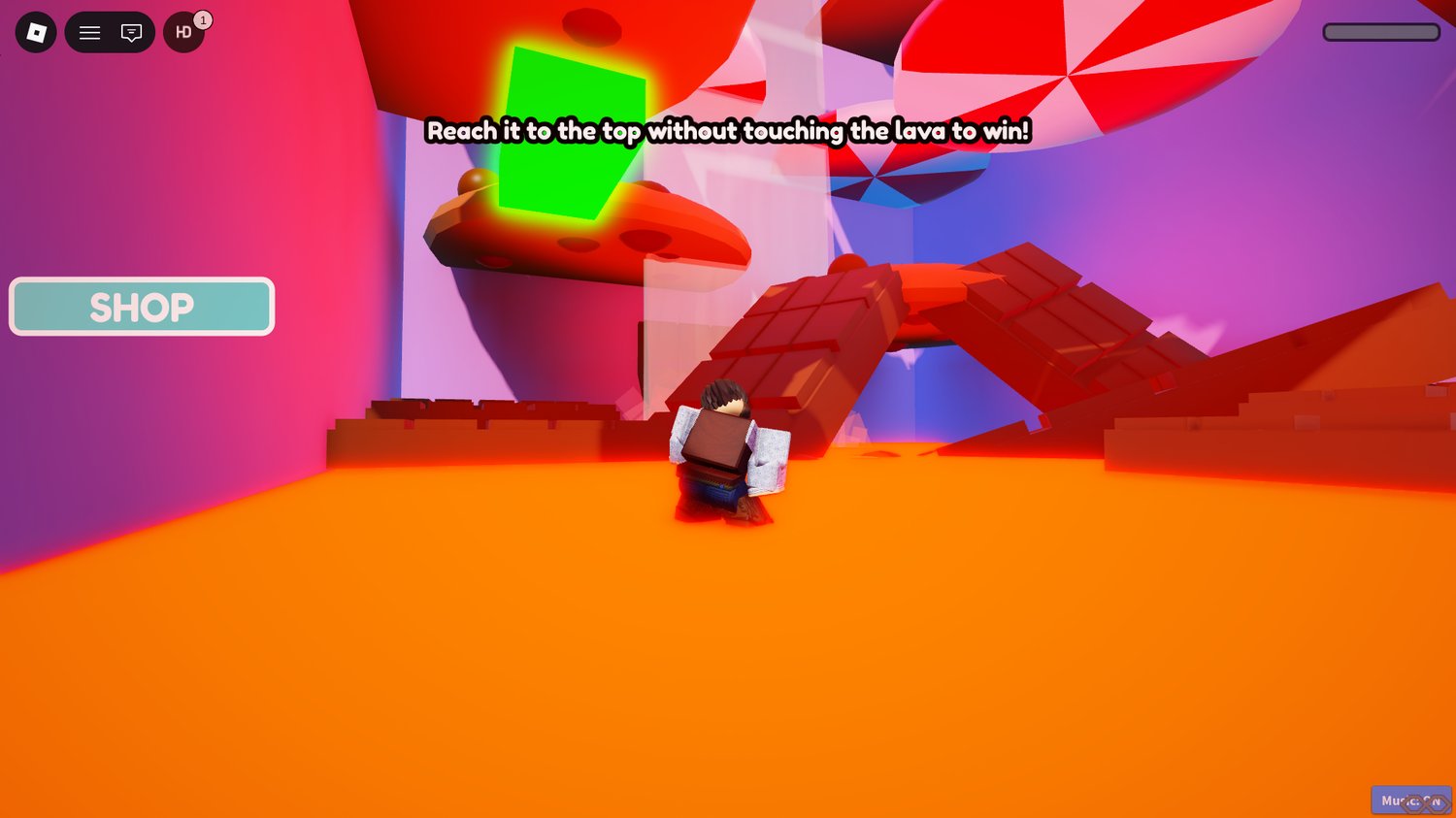 Roblox rising lava survival gameplay system