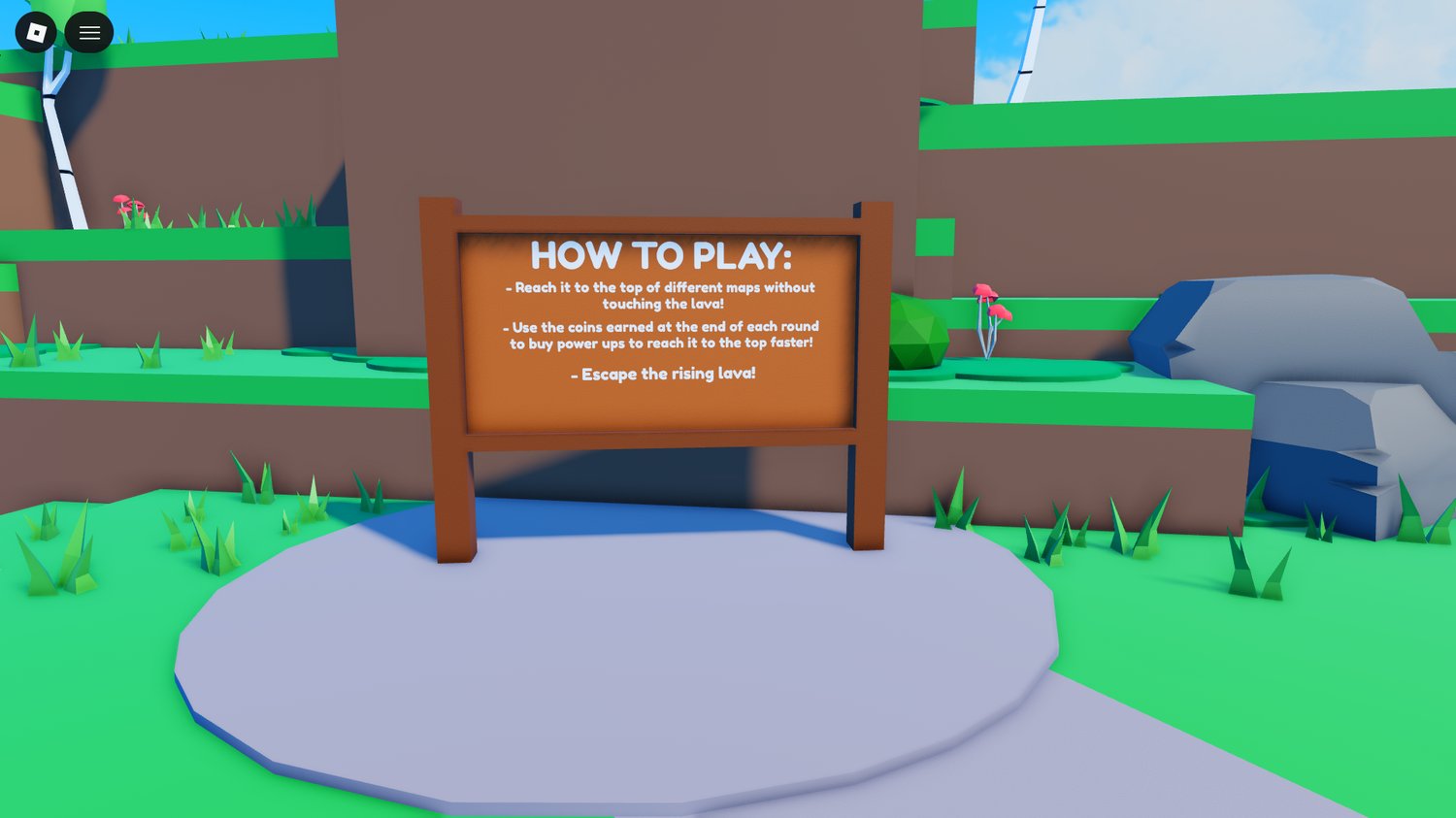 Fully scripted survive the lava Roblox game