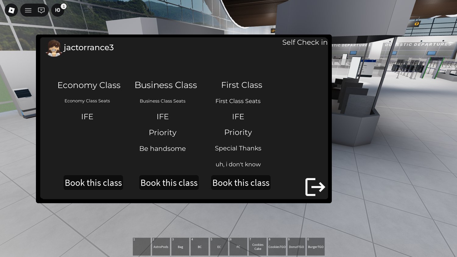 Shanghai Pudong International Airport Roblox map