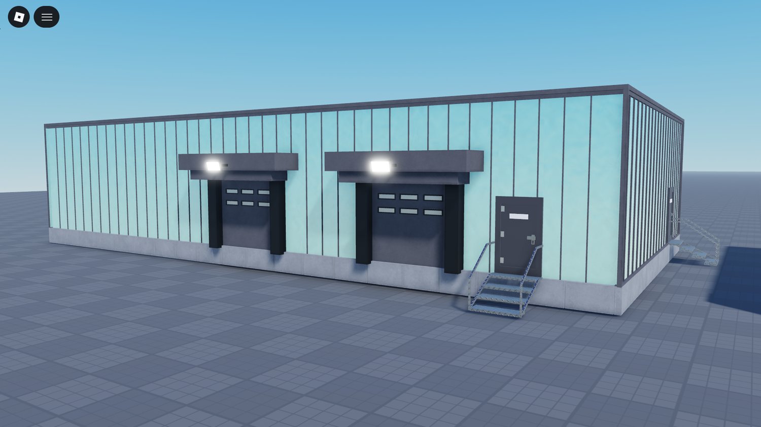 Postal depot structures Roblox city roleplay map