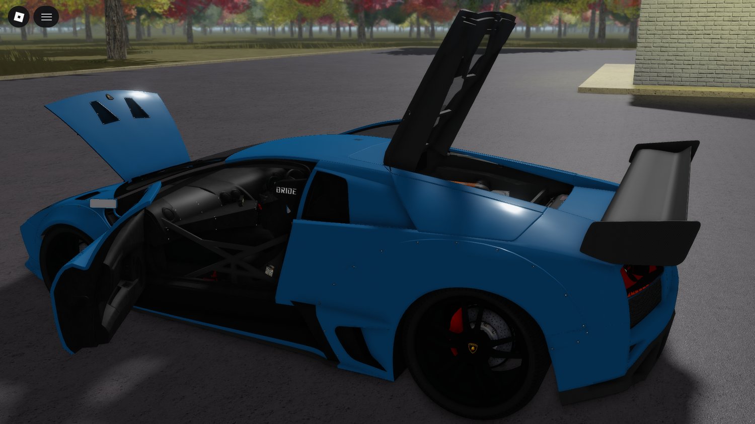 Liberty Walk Murcielago supercar for Roblox racing maps