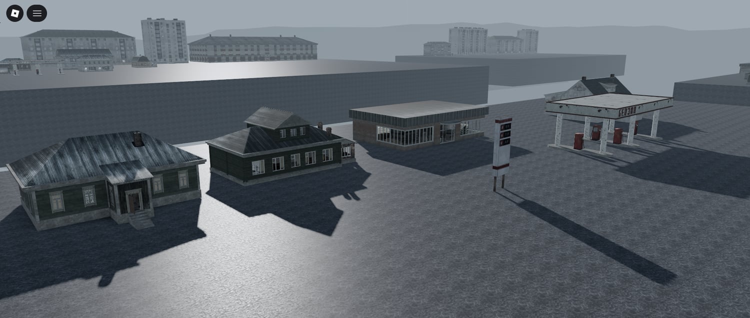 Roblox downtown style building assets