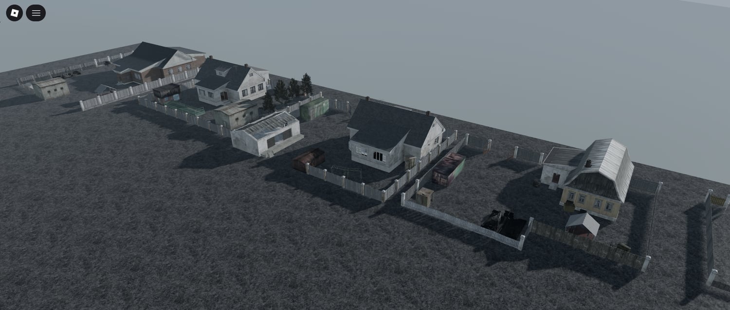 Roblox Eastern European countryside houses models collection