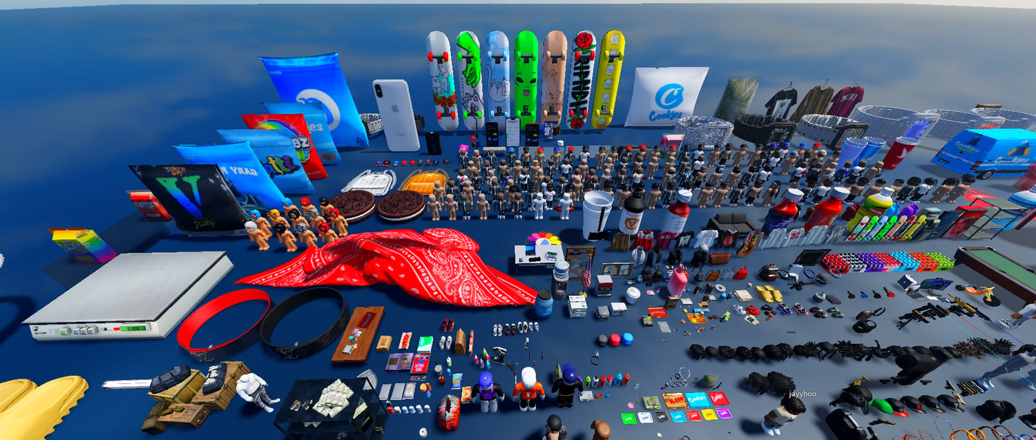Roblox urban neighborhood assets collection