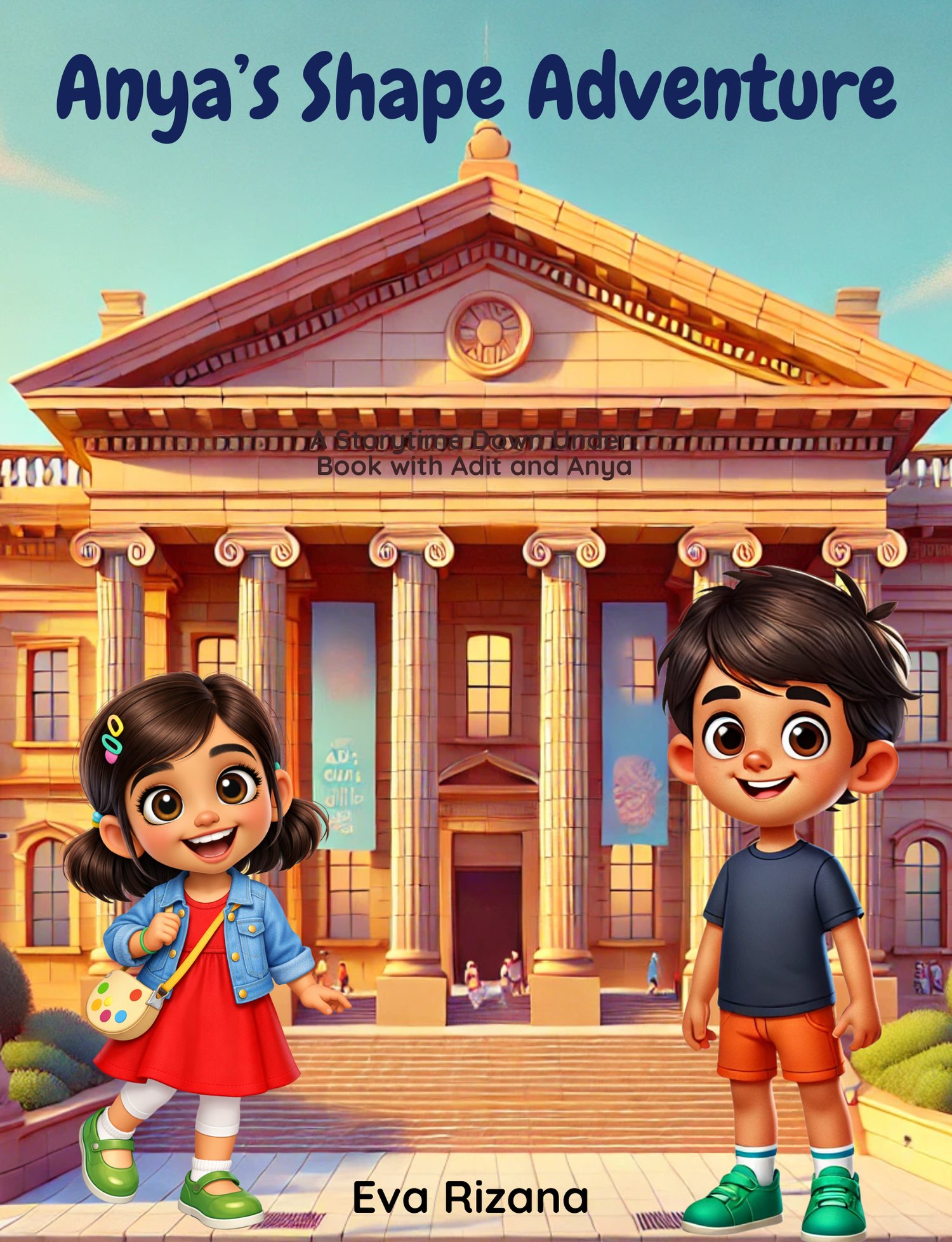 English storybook for children learning shapes featuring Anya’s Shape Adventure, suitable for ages 3–7 and ESL learners. A children’s storybook designed to teach shapes through simple language and engaging storytelling for early readers and ESL learners.