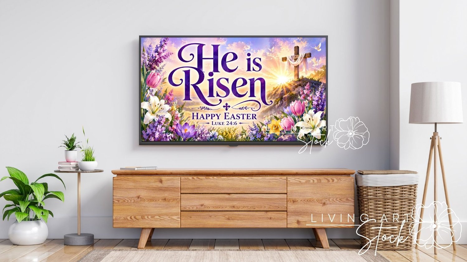 Christian Easter screensaver art