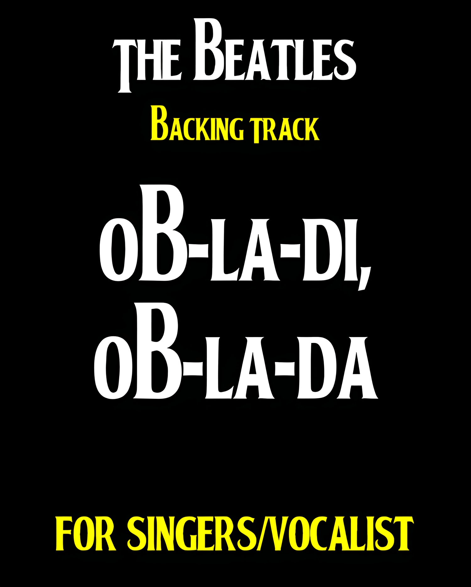 "Ob-La-Di, Ob-La-Da" BEATLES BACKING TRACK.