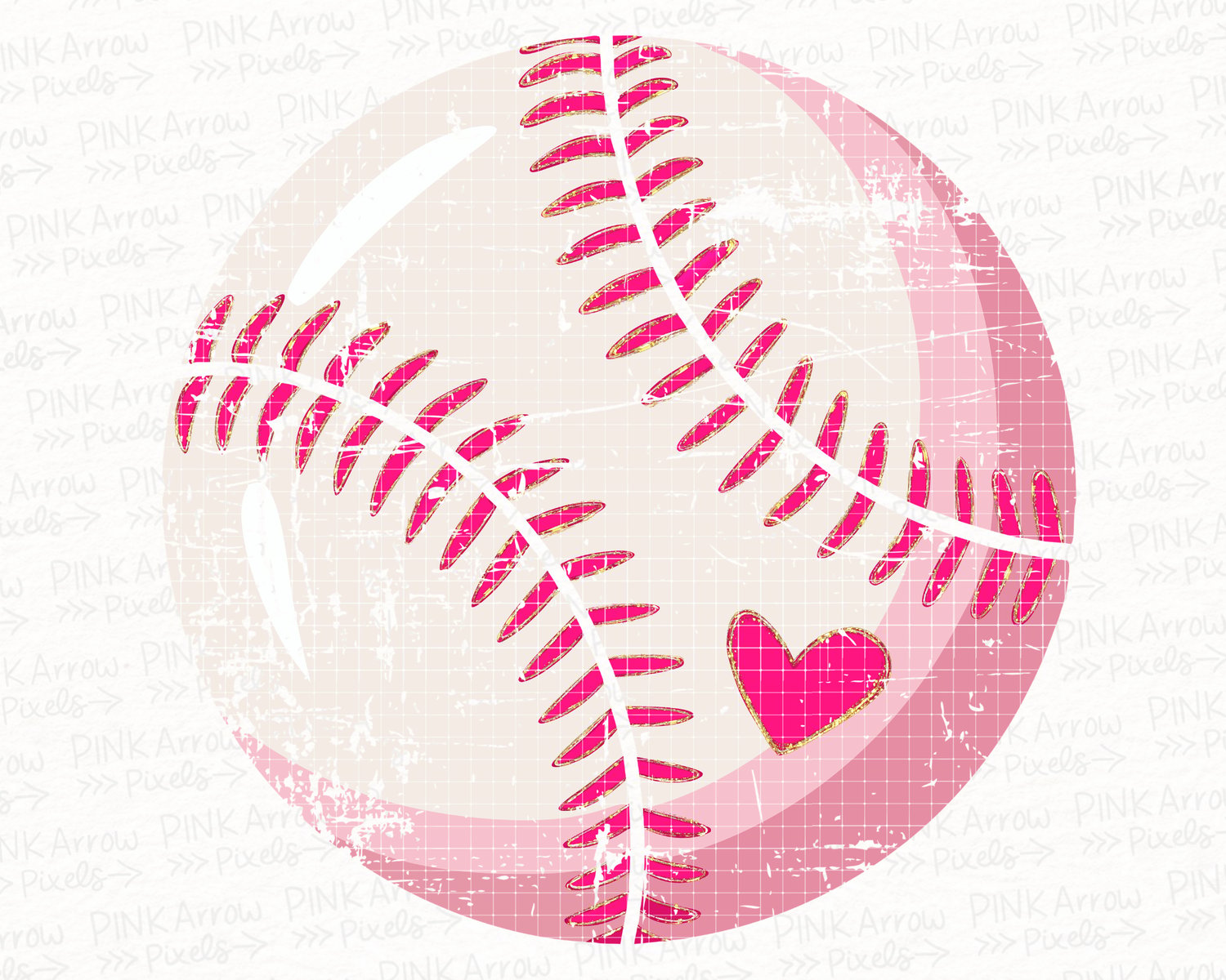Pink Baseball PNG – Girly Game Day Design - Payhip
