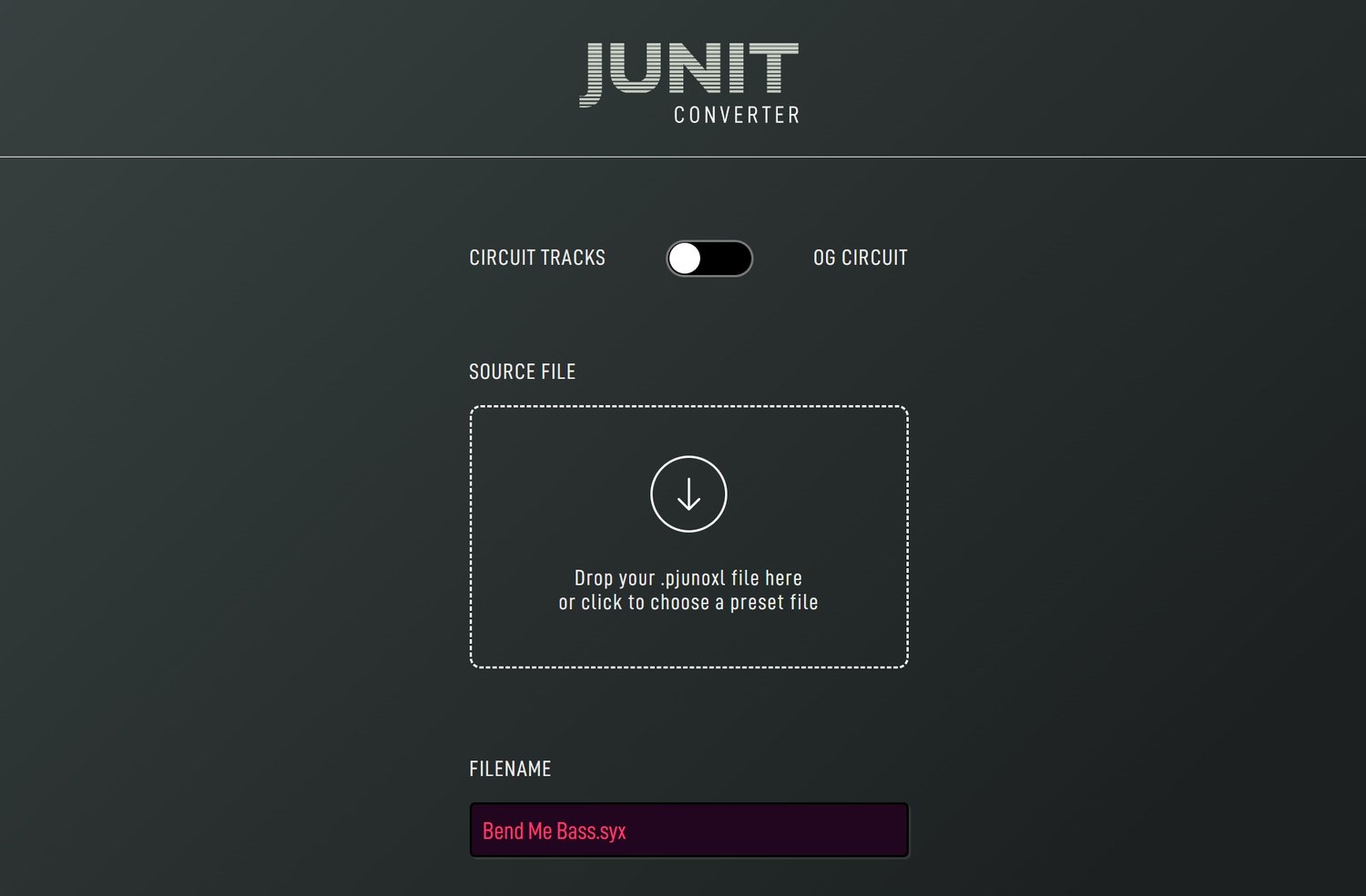 Junit Juno Novation Circuit patch editor TAL-U-NO-LX Converter