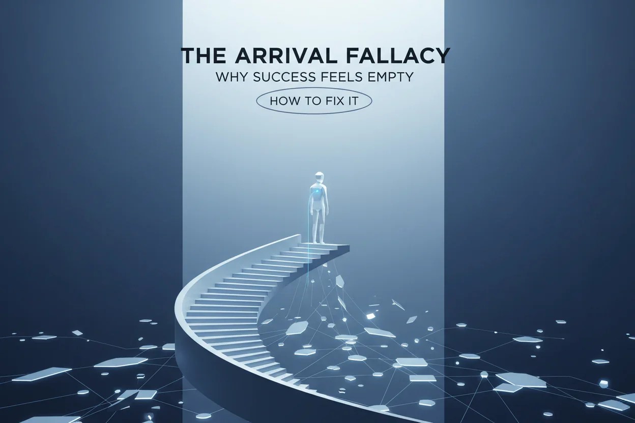 The Arrival Fallacy: Why Success Feels Empty & How to Fix It