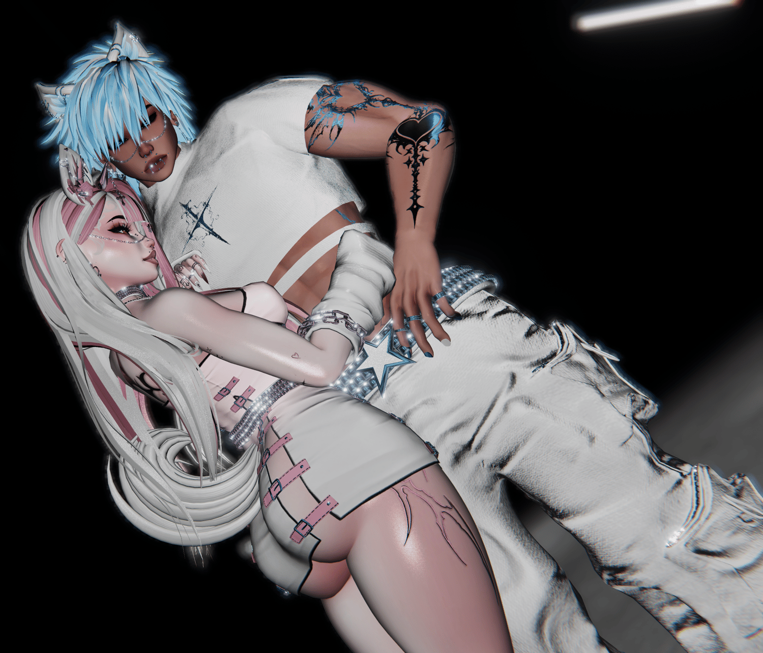 iceqae vrchat couple avatars quest