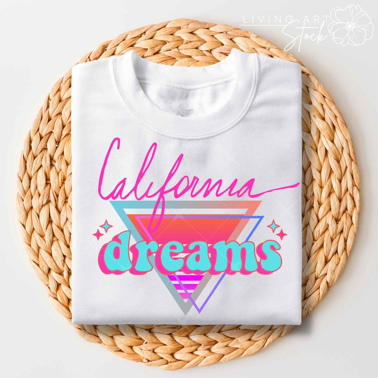 California Dreams t-shirt Design.