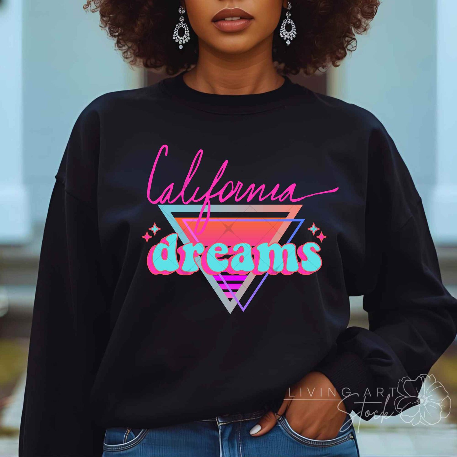 California Dreams t-shirt Design.