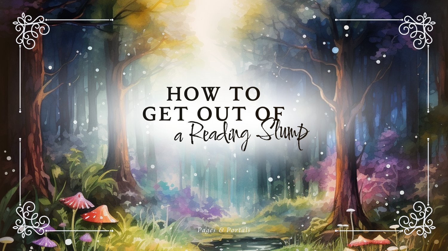 How to get out of a reading slump (without forcing yourself)