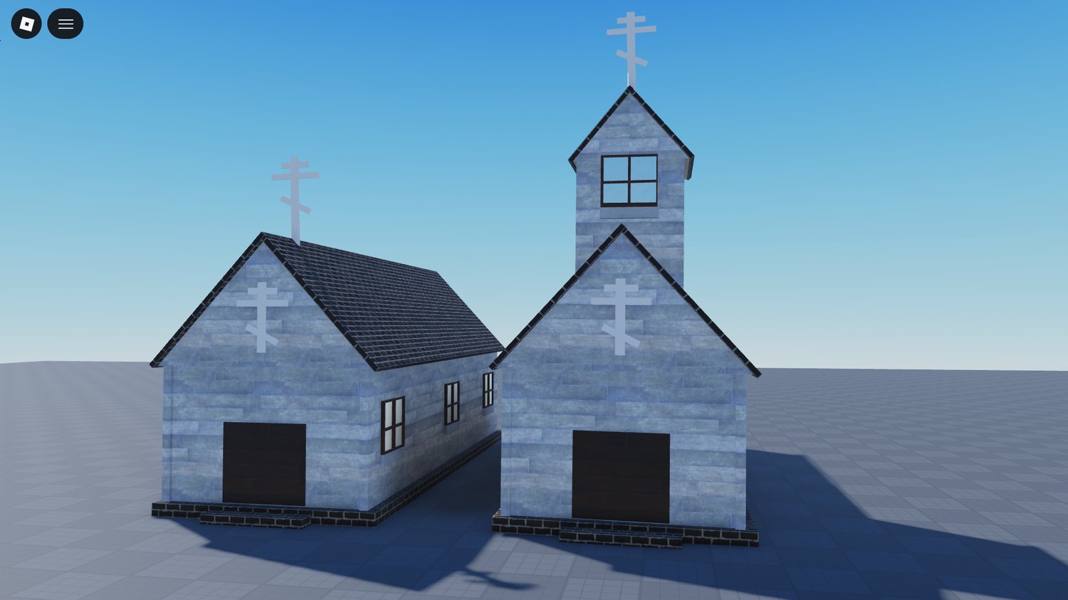 Free Eastern European church buildings for Roblox maps