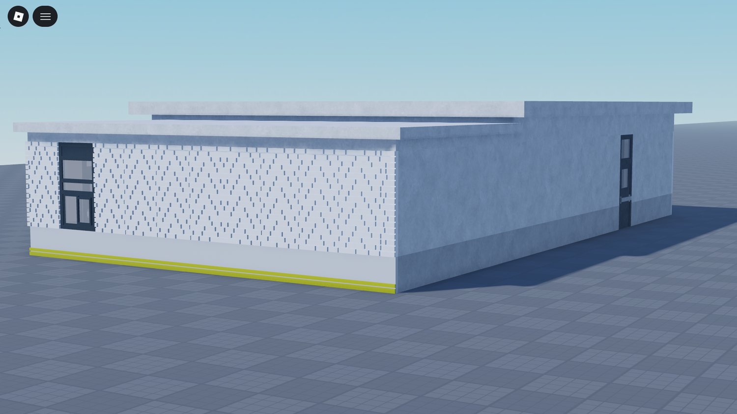 Empty office interior building Roblox developers