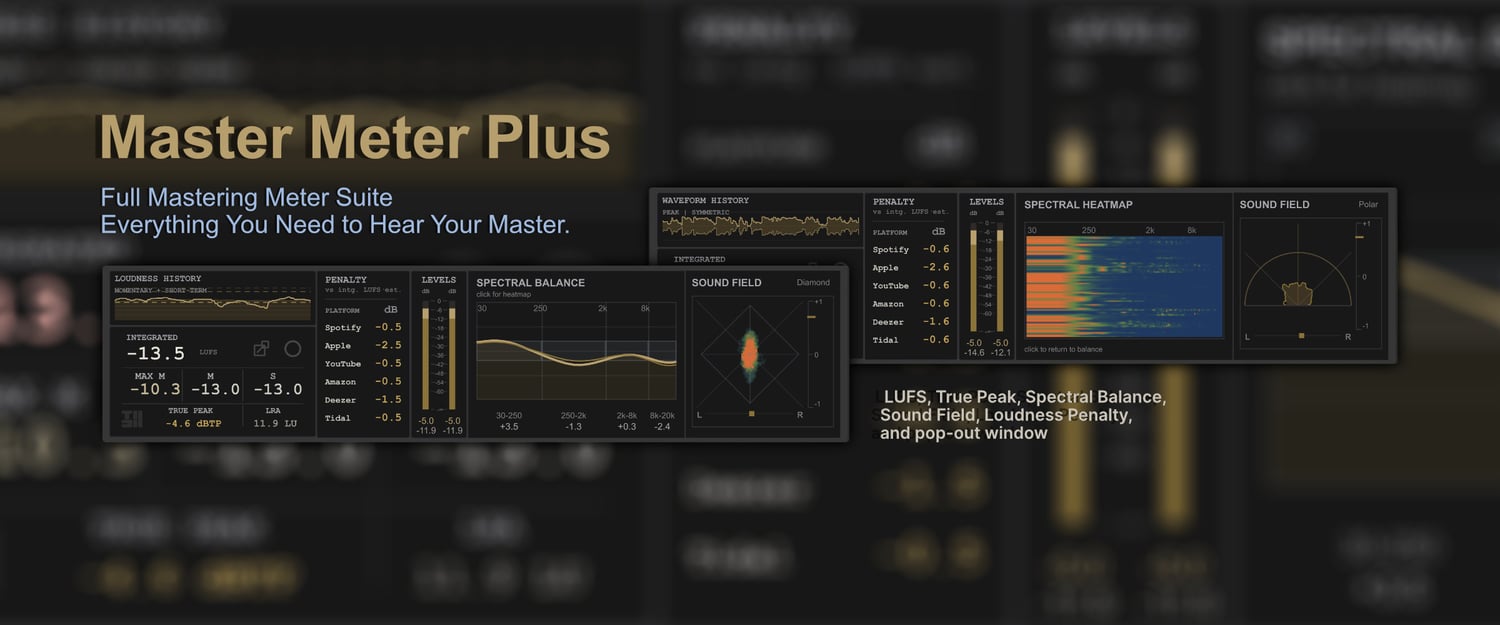 Master Meter Plus — Mastering Meter for Ableton Live | Tejay21