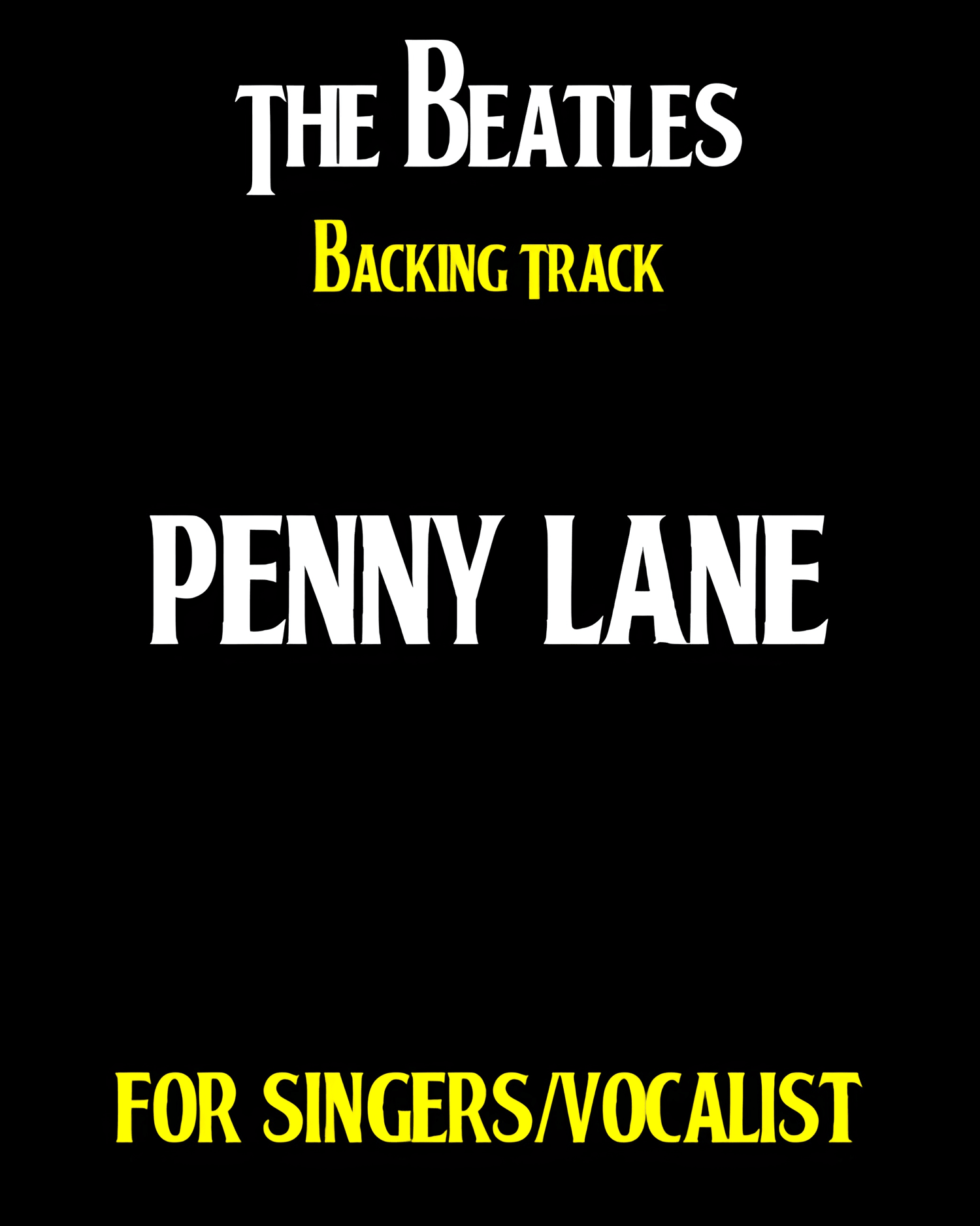 "Penny Lane" BEATLES BACKING TRACK.