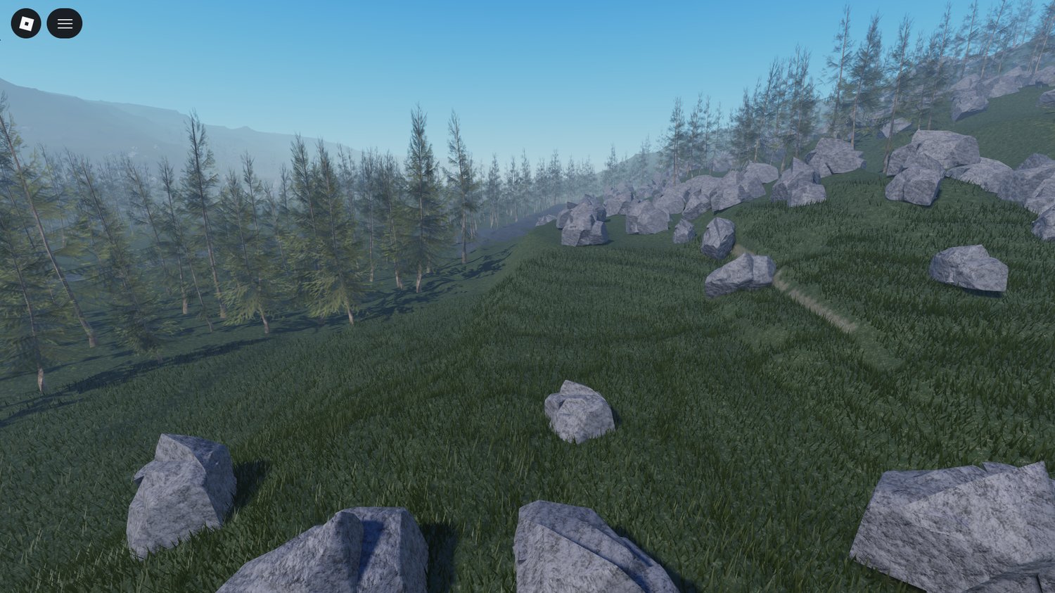 Roblox military base in forest environment map