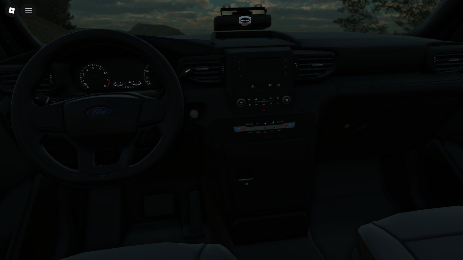 Roblox police interceptor utility patrol car model