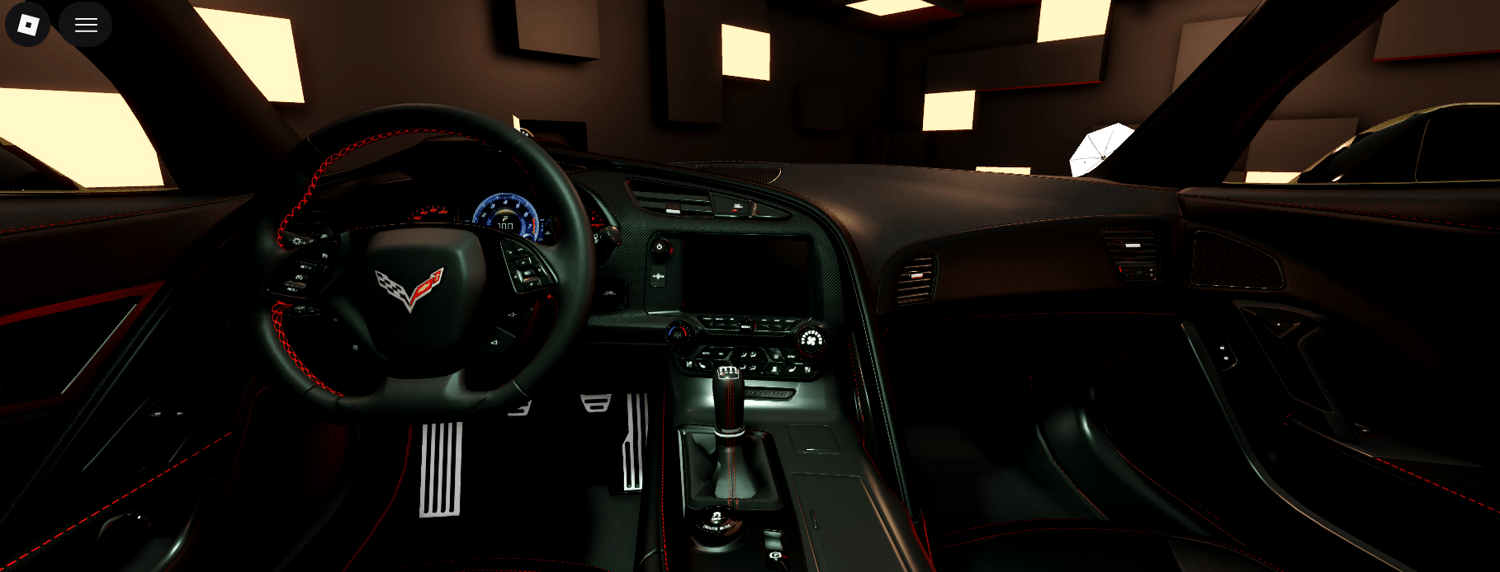 Roblox American performance car Corvette C7
