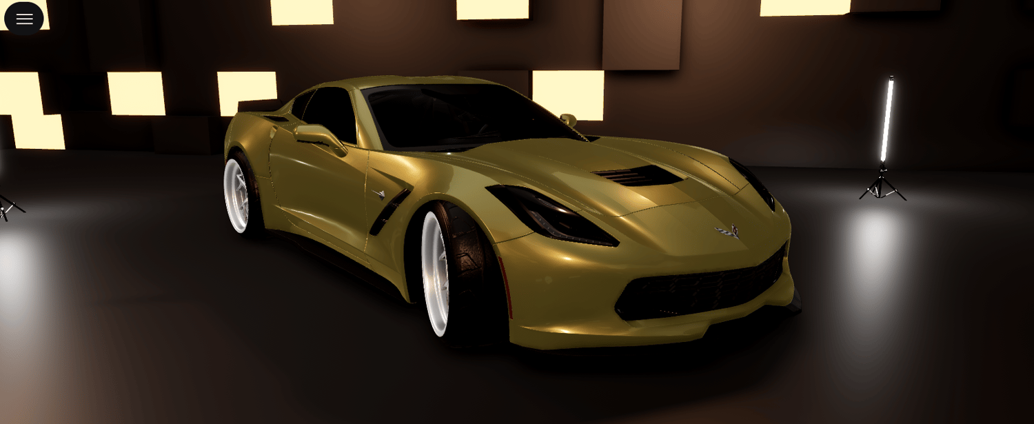 Corvette C7 Roblox sports car vehicle model