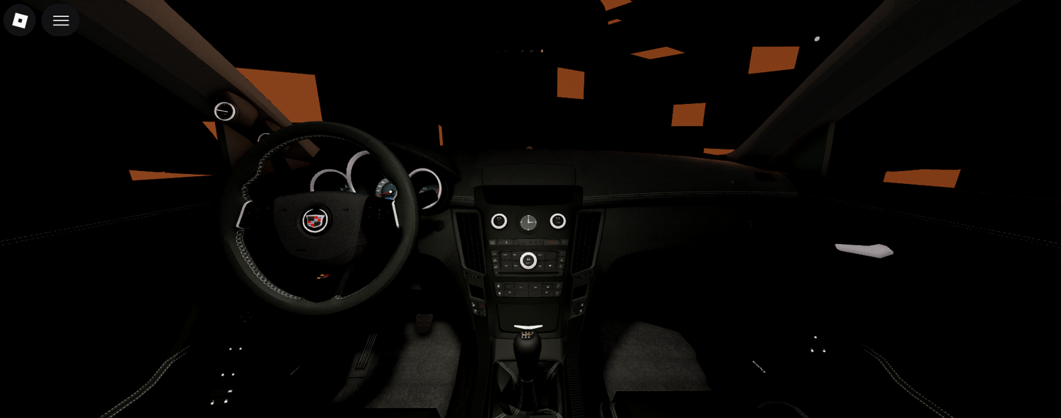 Cadillac CTS-V driving car model Roblox