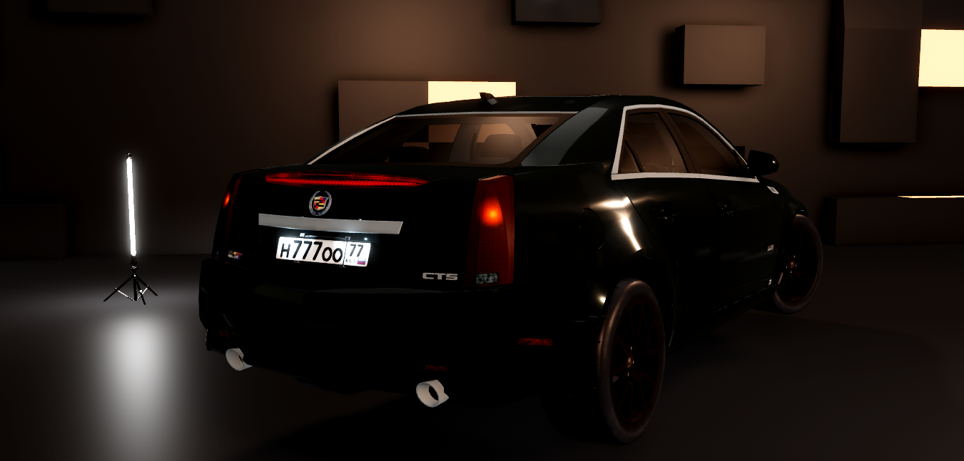 2012 Cadillac CTS-V vehicle for Roblox driving games