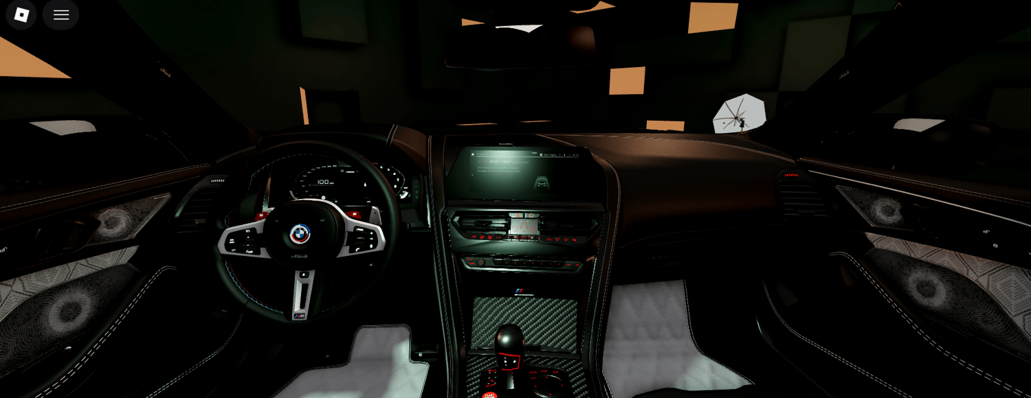 2021 BMW M8 Competition sports car Roblox