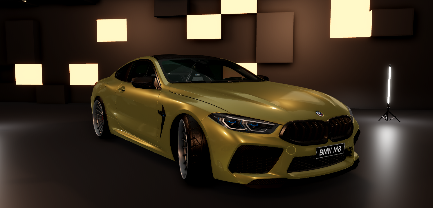 BMW M8 Competition Roblox luxury sports car