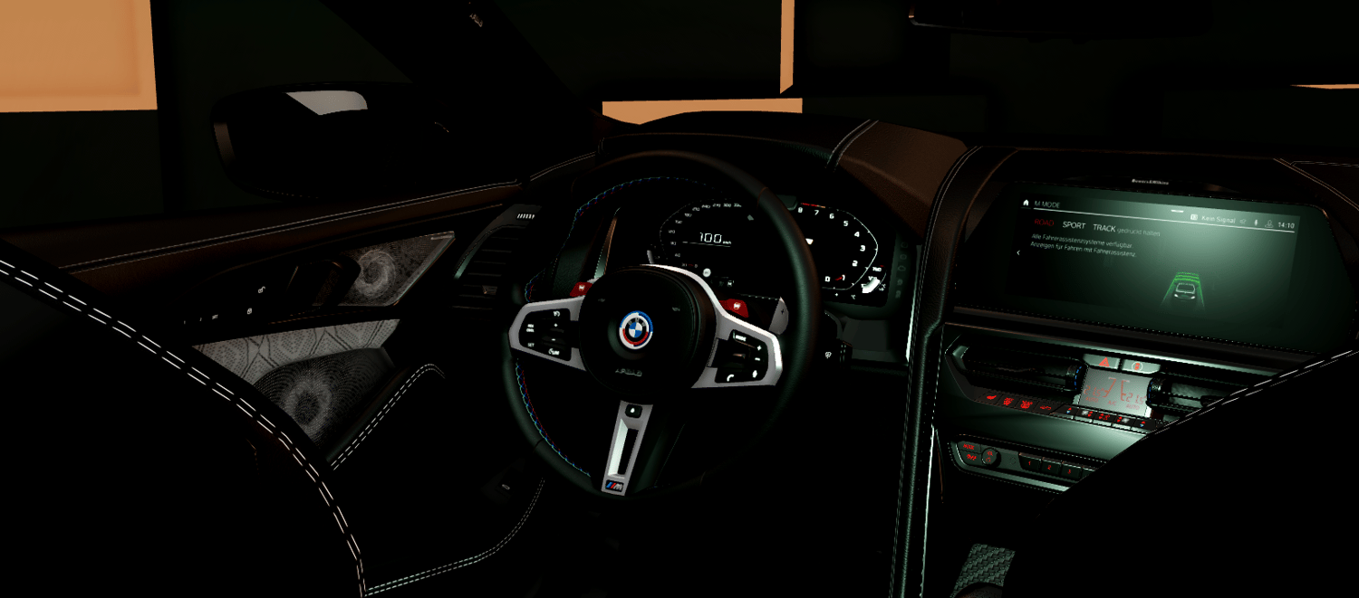 Roblox modern BMW super coupe vehicle asset