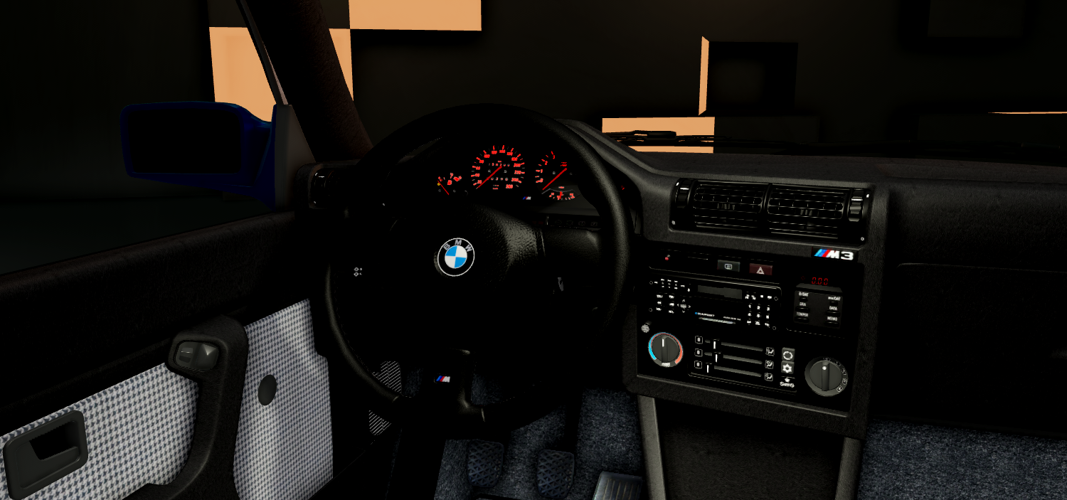 BMW E30 M3 driving car model Roblox