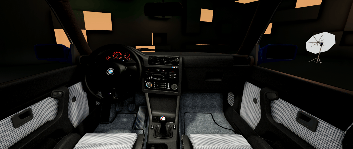 Roblox vintage BMW M3 performance car