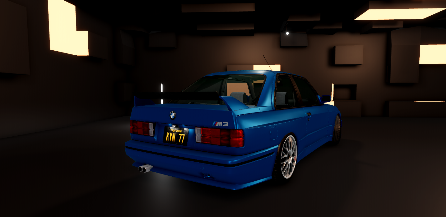 BMW E30 M3 detailed classic car Roblox