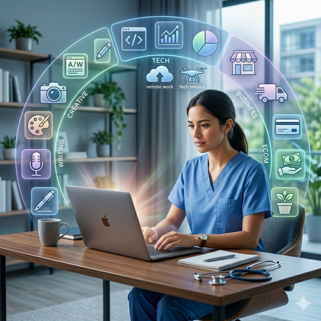 How Nurses Can Start a Side Hustle This Weekend Without Burning Out