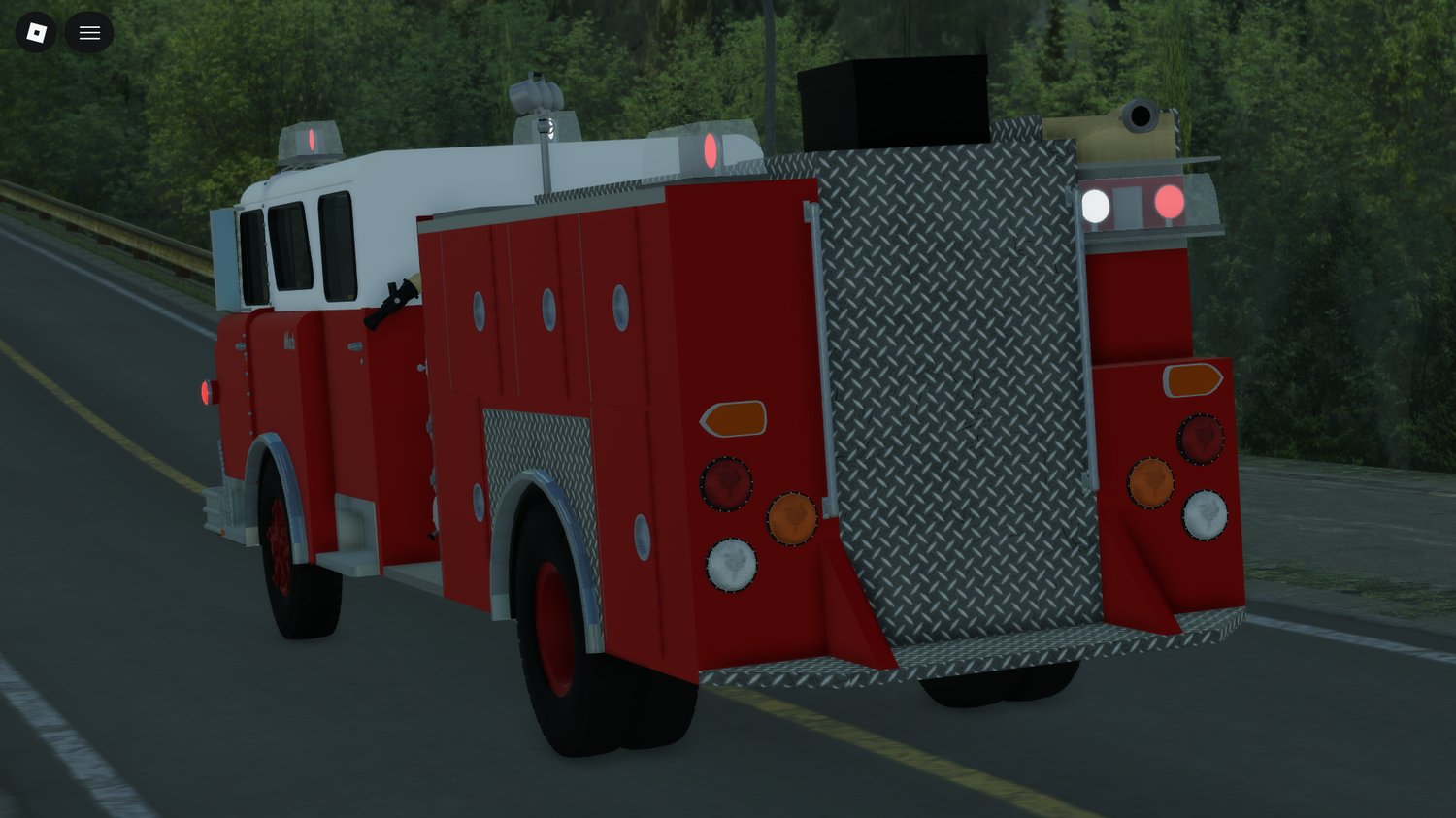 Roblox fire department truck free asset