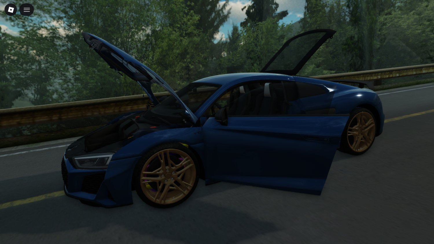 Free Roblox Audi R8 sports car